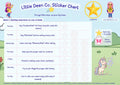 3 - 5 year old Deen Reward Sticker Chart Girl 3